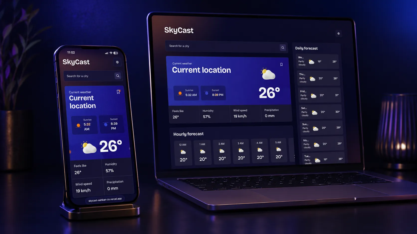 SkyCast proje görseli